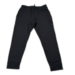Dsquared2 Pantalone Tuta tinta unita con Logo Nero per Bambino DQ0300 NERO DSQUARED2 