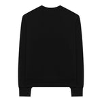 Dsquared2 Felpa tinta unita Girocollo con Stampa Nero per Bambino DQ0474 NERO DSQUARED2 