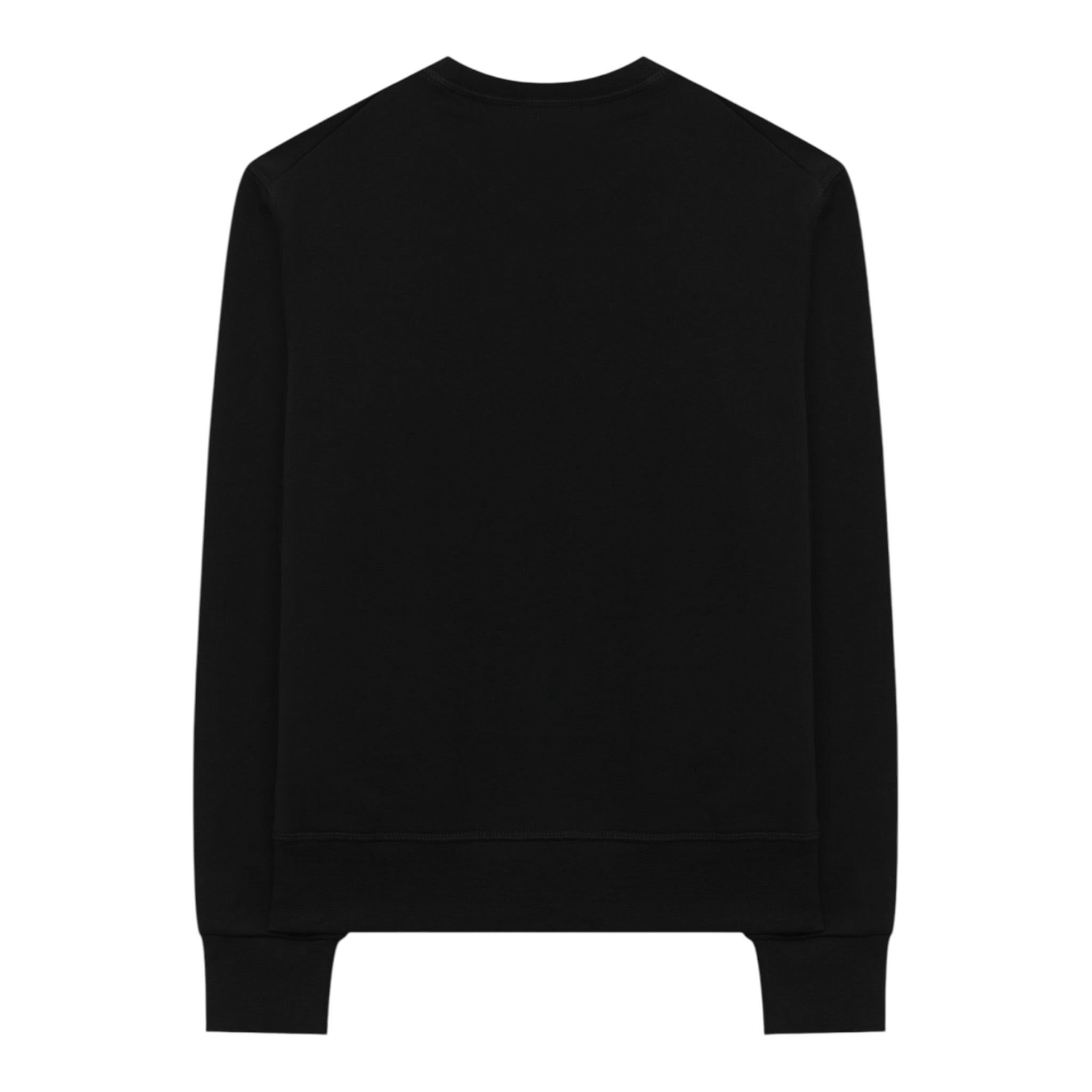 Dsquared2 Felpa tinta unita Girocollo con Stampa Nero per Bambino DQ0474 NERO DSQUARED2 