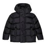 Dsquared2 Giubbino tinta unita con Zip E Cappuccio Nero per Bambino DQ1090X NERO DSQUARED2 