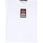 Dsquared2 Shirt tinta unita con Logo Bianco per Neonato DQ1879 BIANCO DSQUARED2 