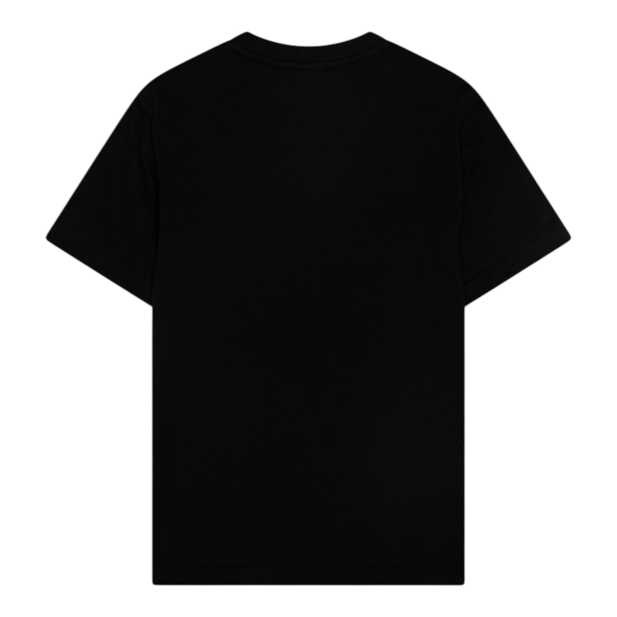 Dsquared2 T-Shirt tinta unita con Logo Nero per Bambino DQ2101 NERO DSQUARED2 