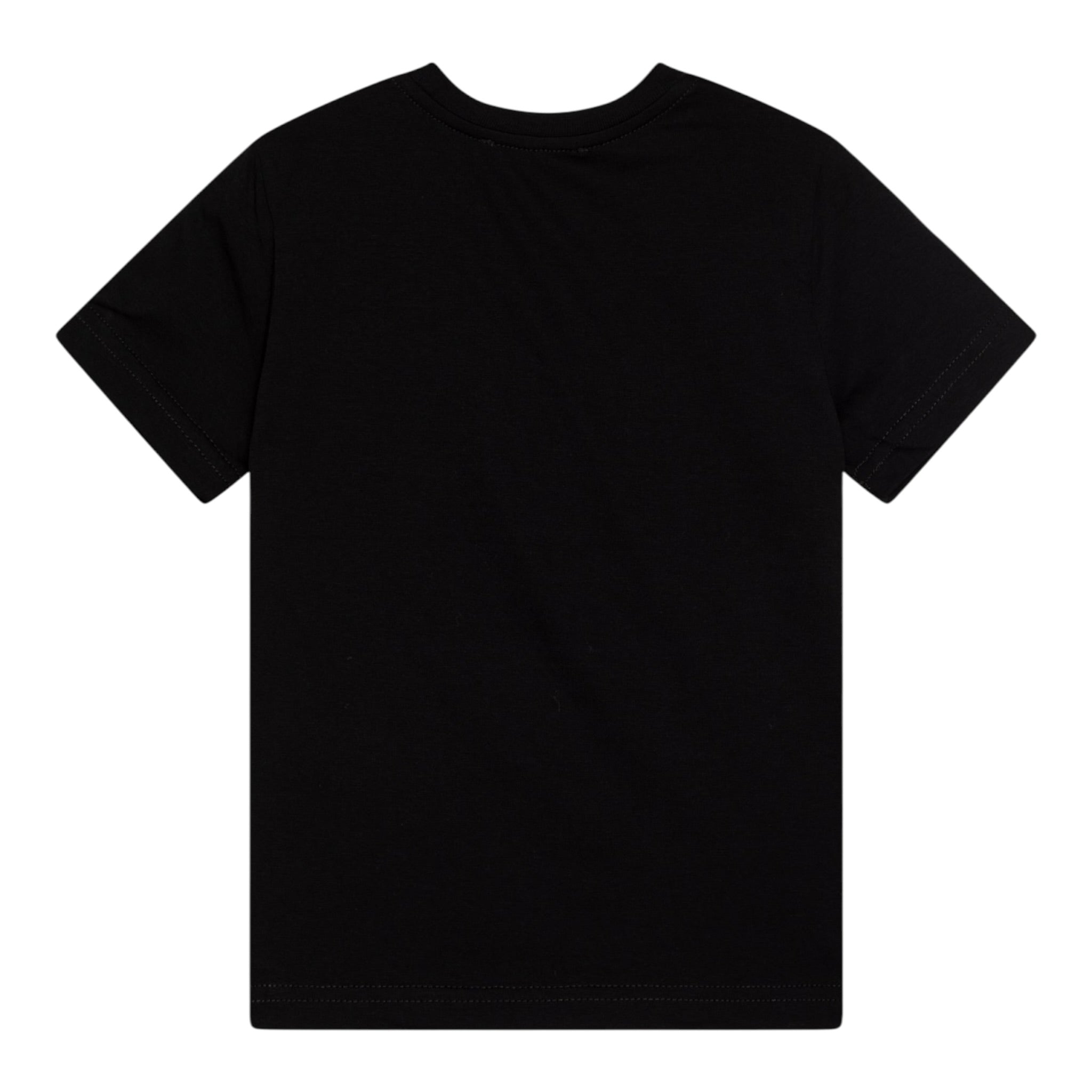 Dsquared2 T-Shirt tinta unita con Logo Nero per Bambino DQ2478 NERO DSQUARED2 