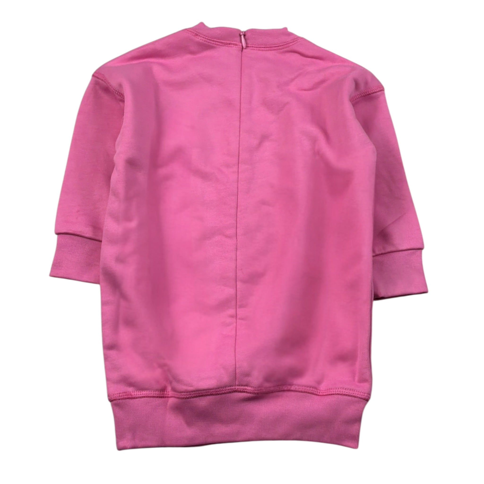 Dsquared2 Abito tinta unita Modello Felpa con Stampa Rosa per Bambina DQ2493J ROSA DSQUARED2 