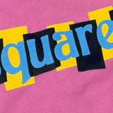 Dsquared2 Abito tinta unita Modello Felpa con Stampa Rosa per Bambina DQ2493J ROSA DSQUARED2 