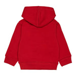 Dsquared2 Felpa con Zip E Cappuccio tinta unita Rosso per Neonato DQ2624 ROSSO DSQUARED2 