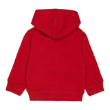 Dsquared2 Felpa con Zip E Cappuccio tinta unita Rosso per Neonato DQ2624 ROSSO DSQUARED2 