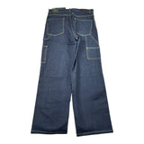 Dsquared2 Jeans tinta unita con Cuciture In Rilievo Blu per Bambino DQ2636 BLU DSQUARED2 