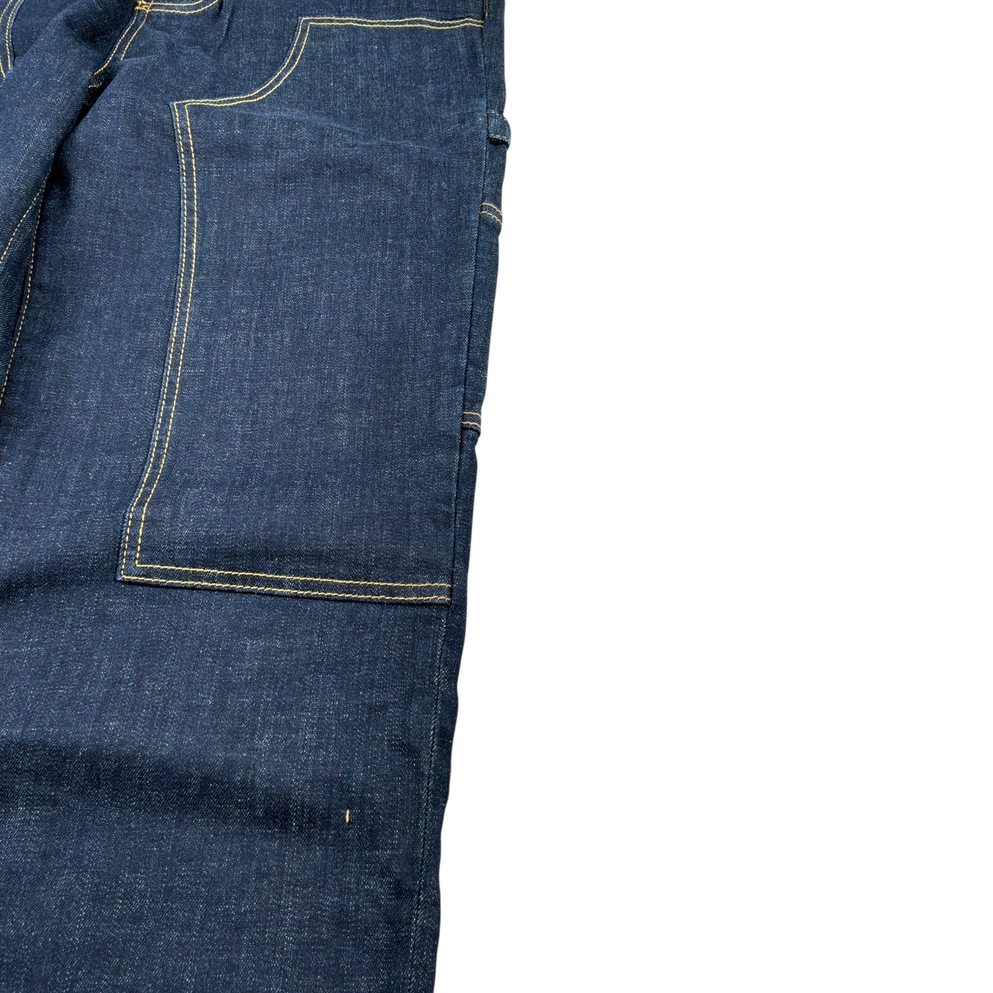 Dsquared2 Jeans tinta unita con Cuciture In Rilievo Blu per Bambino DQ2636X BLU DSQUARED2 