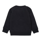 Dsquared2 Felpa tinta unita Girocollo con Stampa Nero per Bambino DQ2860XJ NERO DSQUARED2 