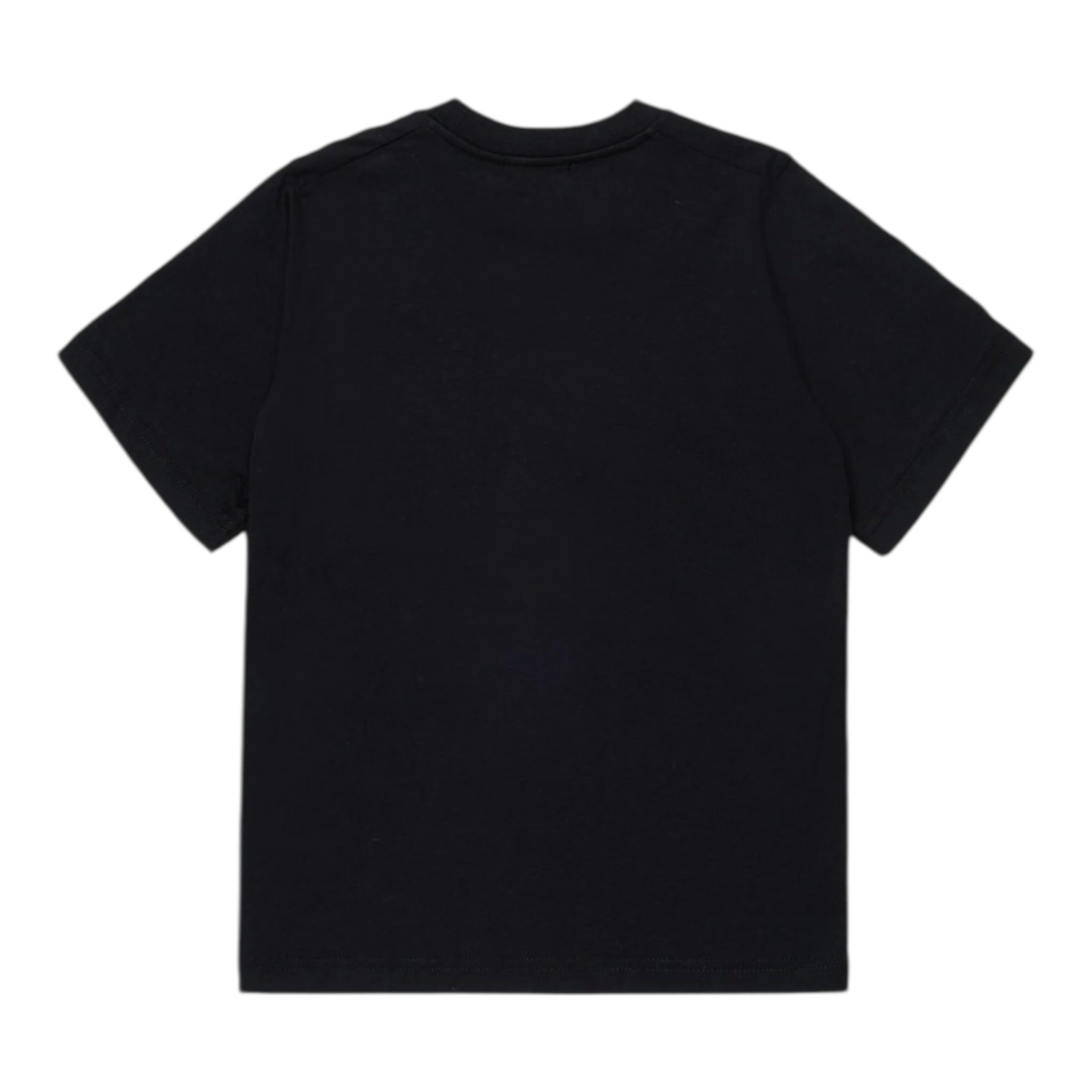 Dsquared2 T-Shirt Girocollo tinta unita con Taschino Nero per Bambino DQ2938 NERO DSQUARED2 