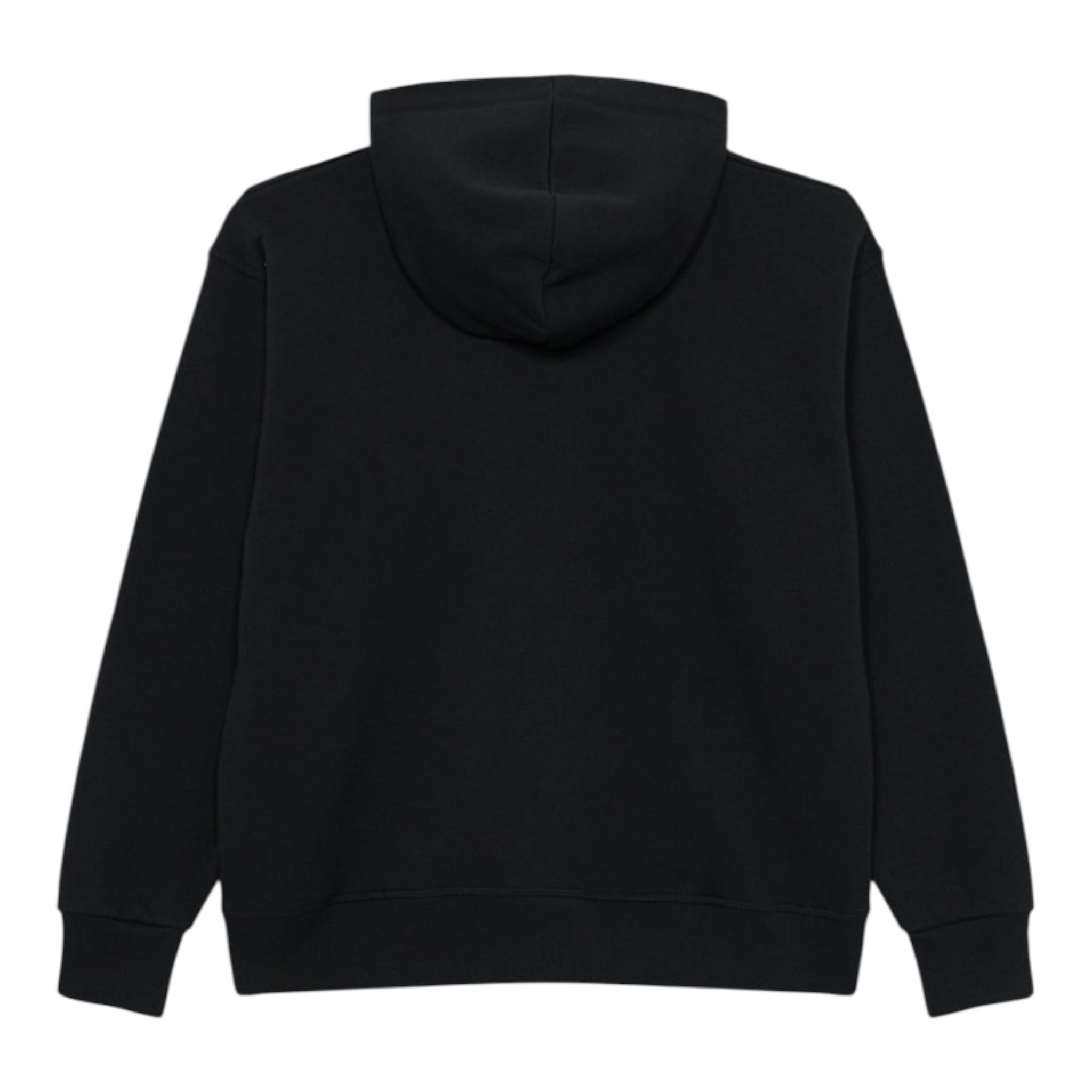 Dsquared2 Felpa tinta unita con Cappuccio E Stampa Nero per Bambino DQ2940X NERO DSQUARED2 