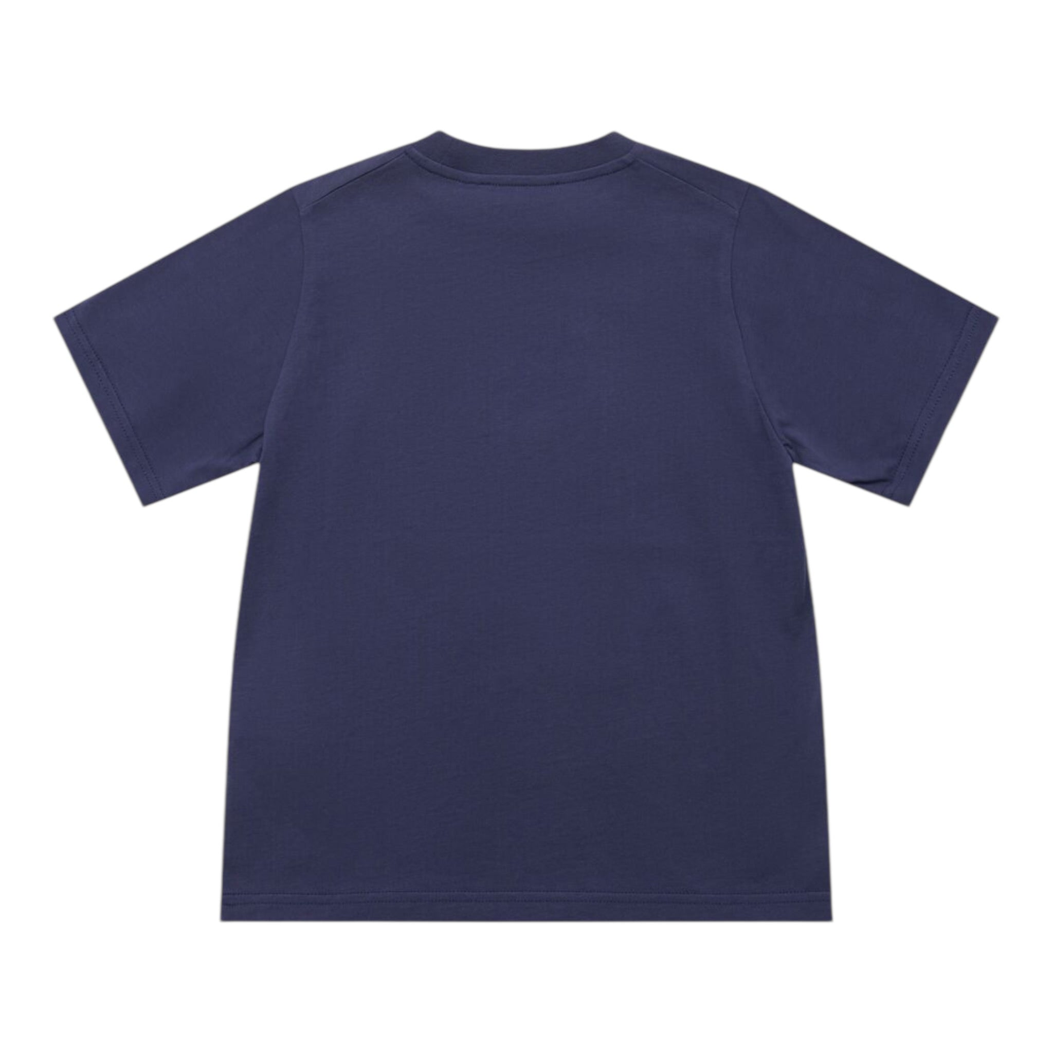 Dsquared2 T-Shirt Girocollo tinta unita con Logo Blu per Bambino DQ2982 BLU DSQUARED2 