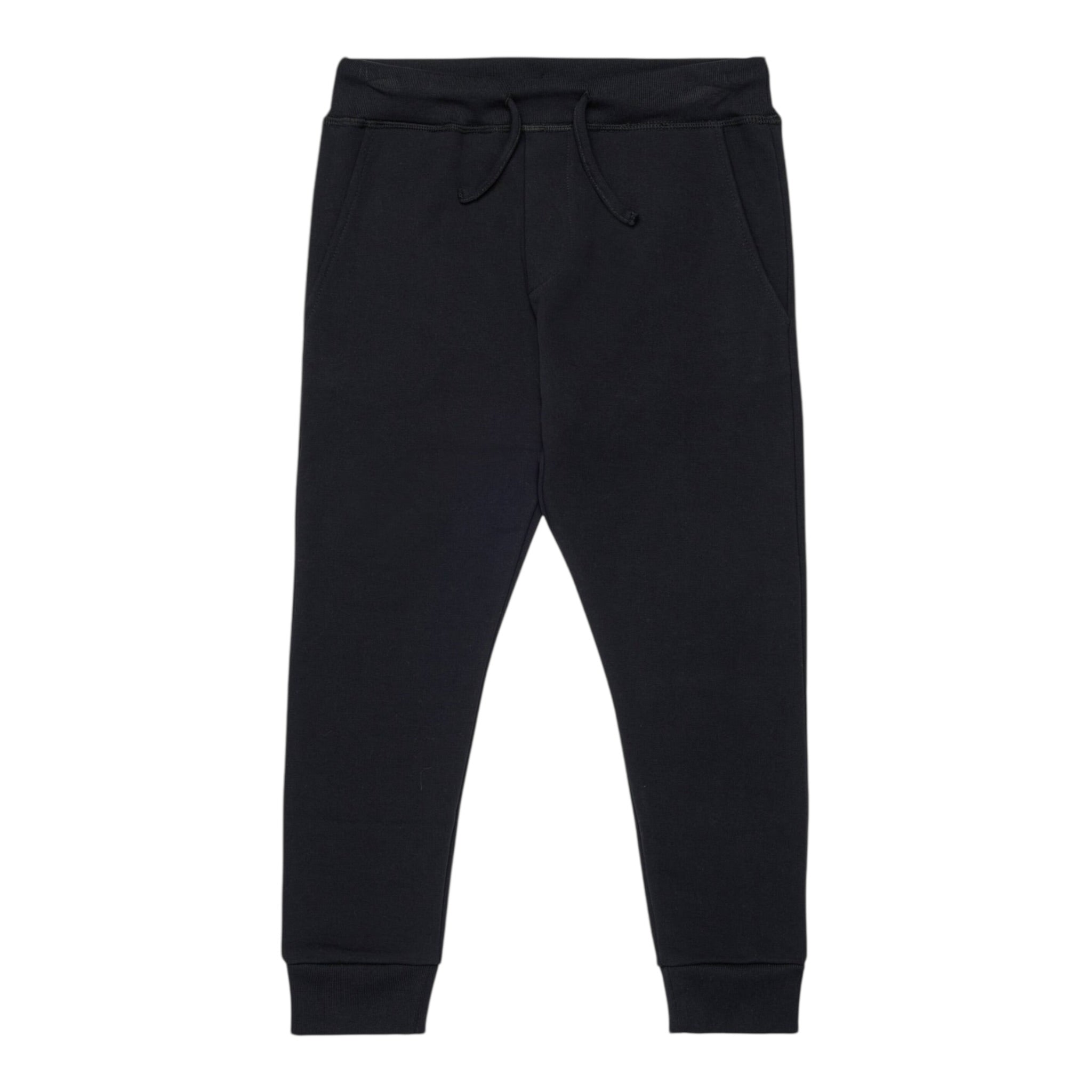 Dsquared2 Pantalone Tuta tinta unita con Logo Nero per Bambino DQ3025 NERO DSQUARED2 