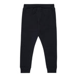 Dsquared2 Pantalone Tuta tinta unita con Logo Nero per Bambino DQ3025XX NERO DSQUARED2 