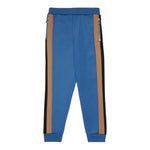 Dsquared2 Pantalone Modello Tuta tinta unita con Profili In Contrasto Blu per Bambino DQ3029 BLU DSQUARED2 