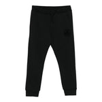 Dsquared2 Pantalone Tuta tinta unita con Logo Nero per Bambino DQ3031X NERO DSQUARED2 