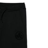 Dsquared2 Pantalone Tuta tinta unita con Logo Nero per Bambino DQ3031X NERO DSQUARED2 