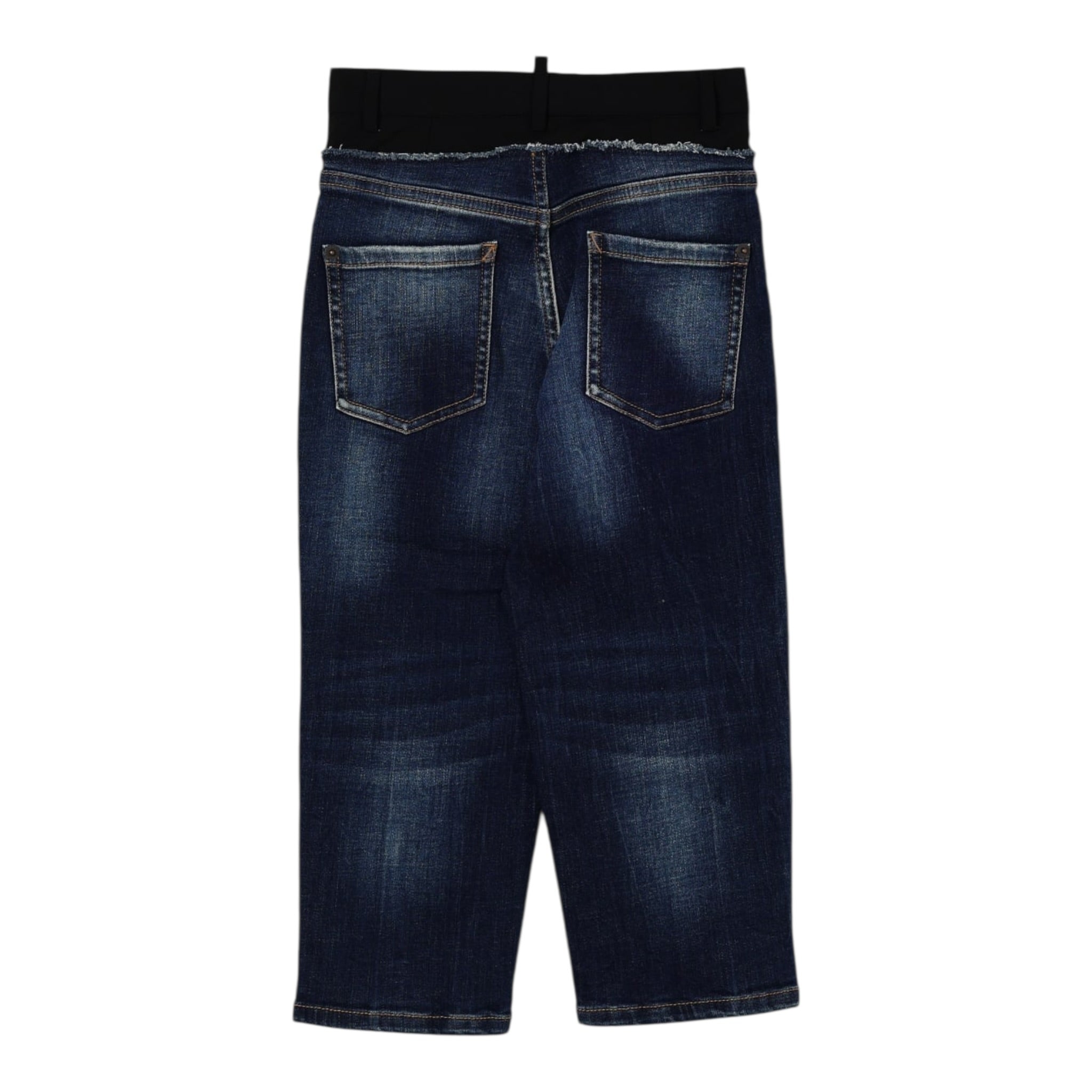 Dsquared2 Jeans tinta unita 5 Tasche Blu per Bambino DQ3036 BLU DSQUARED2 