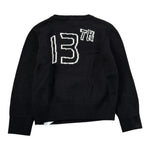 Dsquared2 Maglia tinta unita con Stampa Nero per Bambino DQ3067 NERO DSQUARED2 