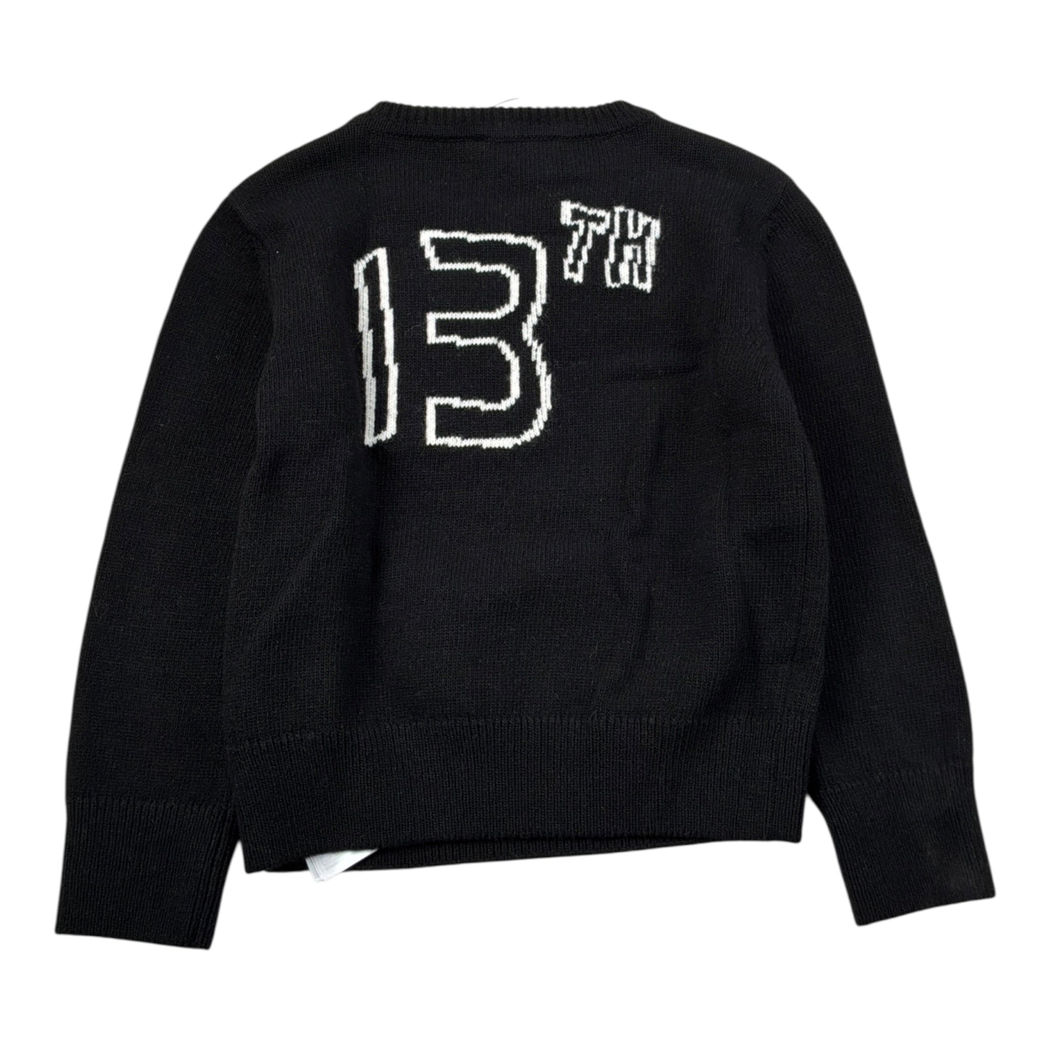 Dsquared2 Maglia tinta unita con Stampa Nero per Bambino DQ3067 NERO DSQUARED2 