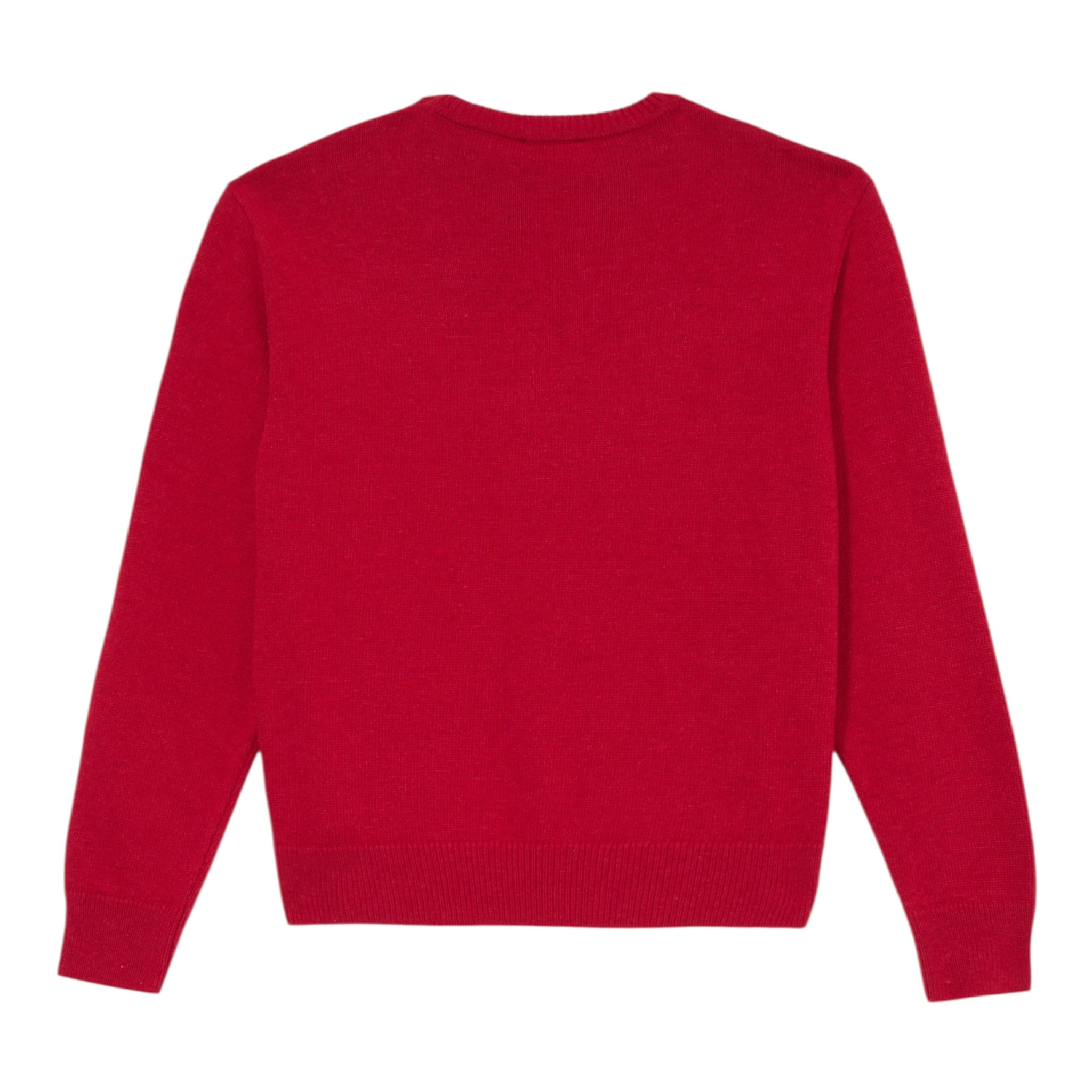 Dsquared2 Maglia Girocollo tinta unita con Ricamo Rosso per Neonato DQ3143 ROSSO DSQUARED2 