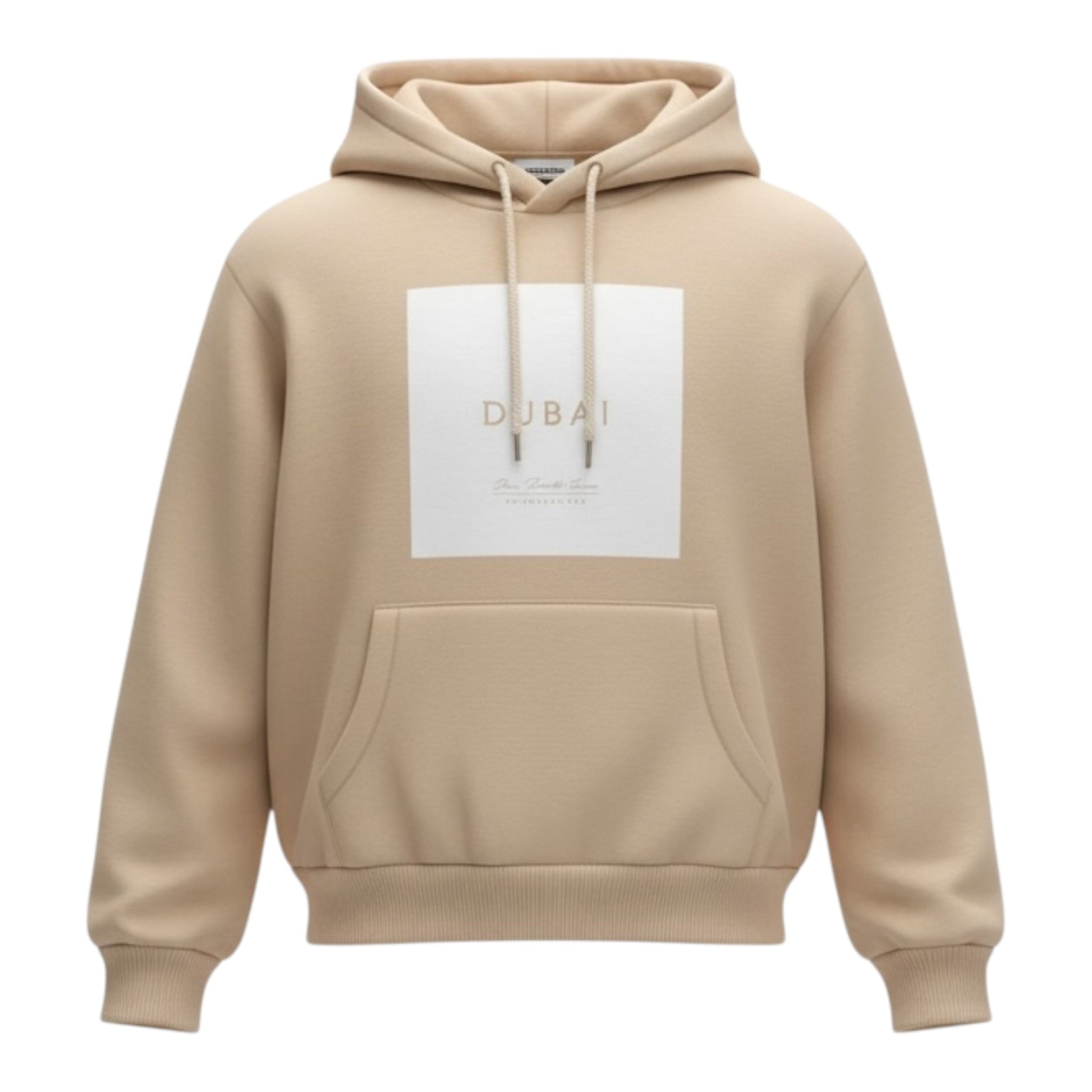 Duepuntozero Felpa tinta unita con Cappuccio Beige per Bambino FLB19PJ BEIGE DUEPUNTOZERO 