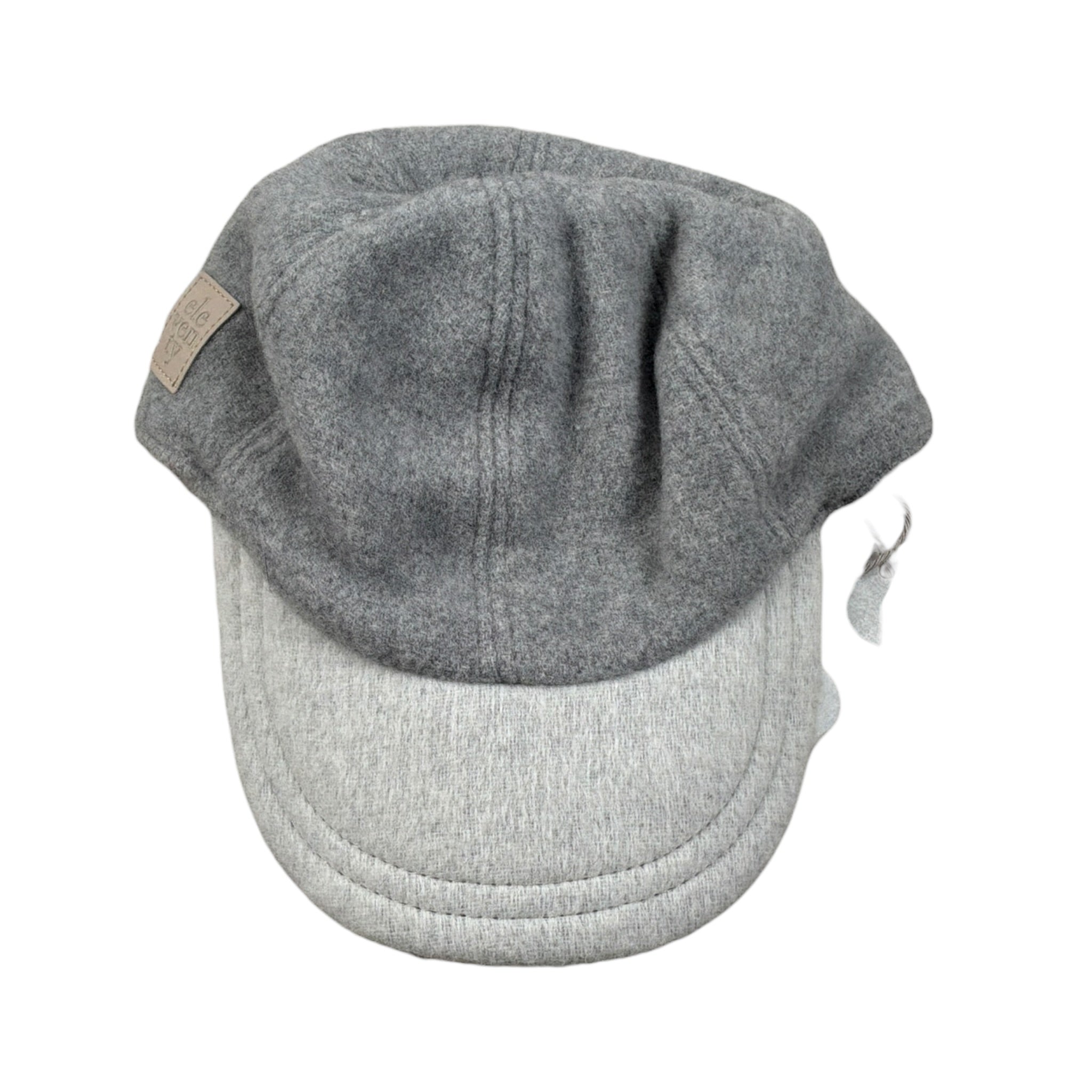 Eleventy Berretto tinta unita con Logo Grigio per Bambino ET0P17X GRIGIO ELEVENTY 