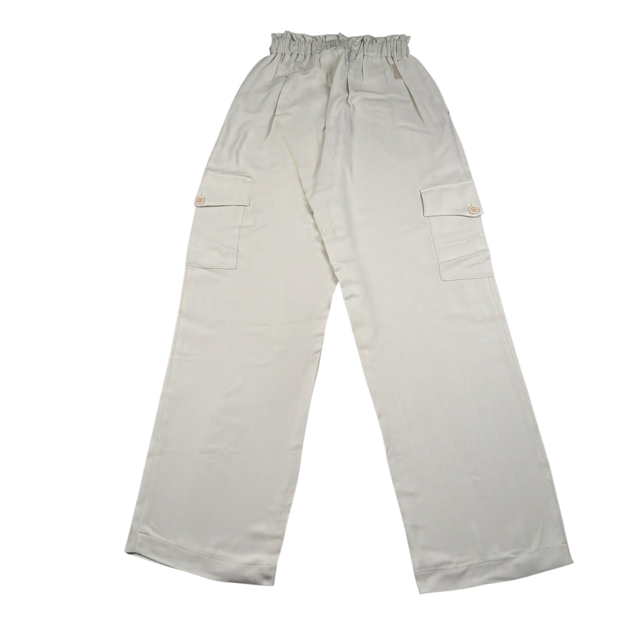 Eleventy Pantalone tinta unita Modello Palazzo Beige per Bambina EU6A20 BEIGE ELEVENTY 
