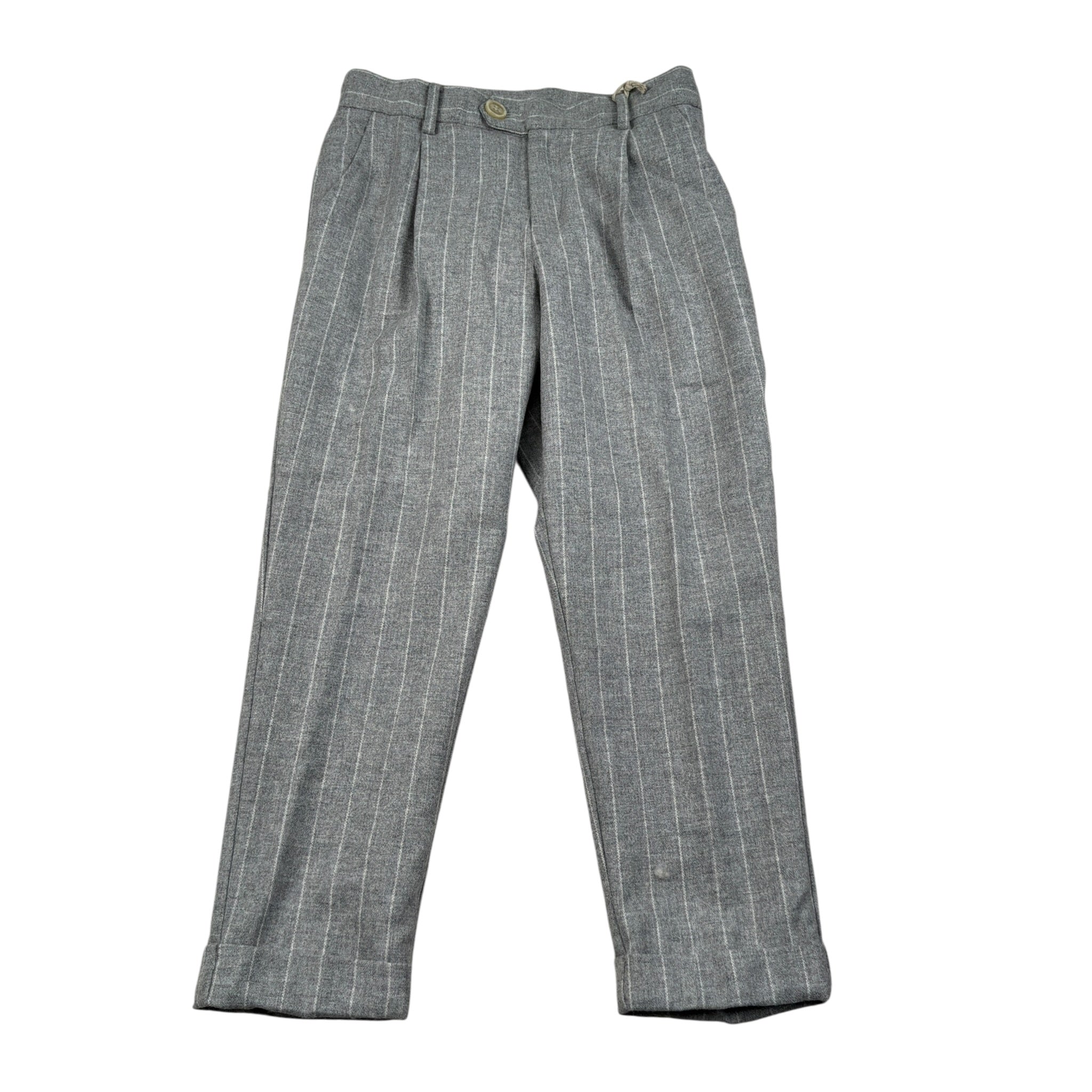 Eleventy Pantalone tinta unita con Girovita Regolabile Grigio per Bambino EV6P10 GRIGIO ELEVENTY 