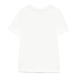 Eleventy T-Shirt Girocollo tinta unita con Stampa Bianco per Bambino EW8P11 BIANCO ELEVENTY 