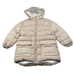 Eleventy Giubbino tinta unita con Cappuccio Beige per Bambina EX2P90 BEIGE ELEVENTY 