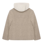 Eleventy Giacca tinta unita con Finta Felpa Beige per Bambino EX2Q24 BEIGE ELEVENTY 