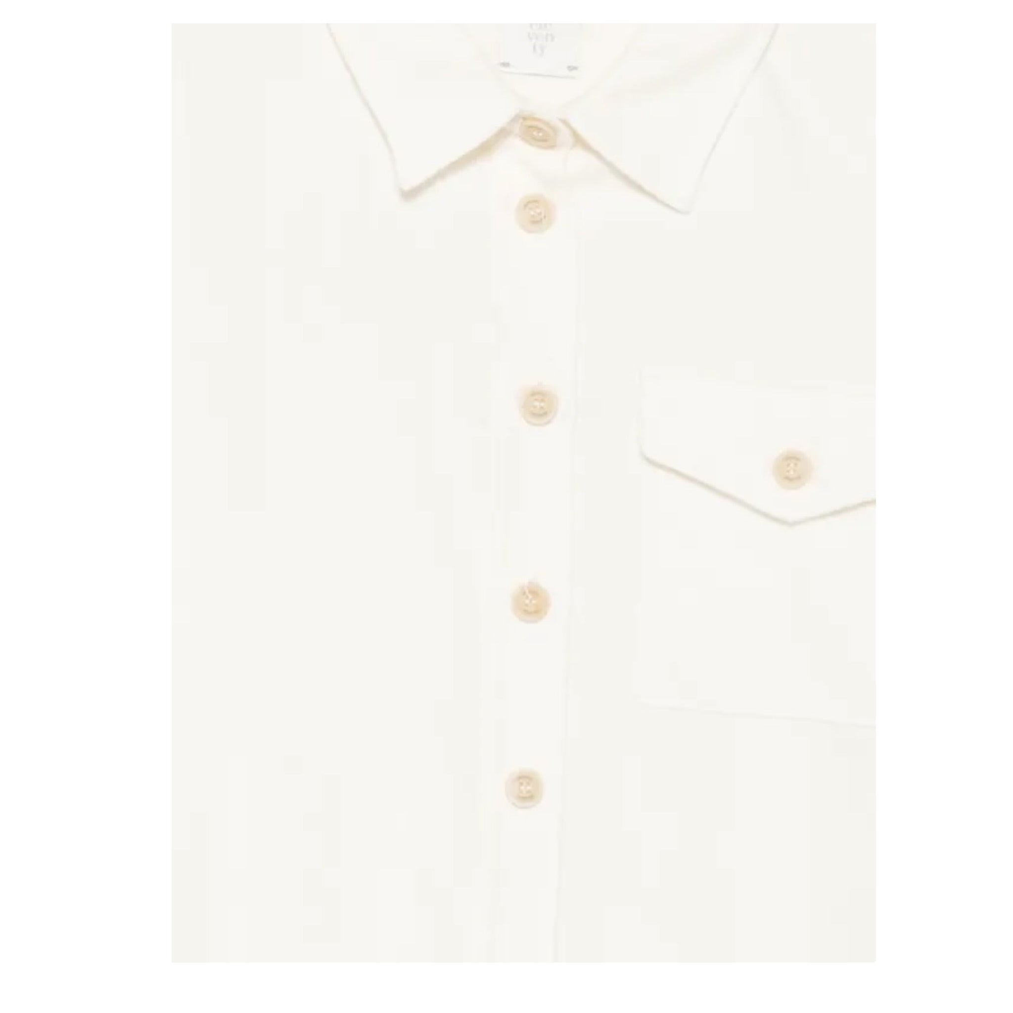 Eleventy Camicia Manica Lunga tinta unita Panna per Bambino EX5A10 PANNA ELEVENTY 