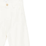 Eleventy Pantalone tinta unita con Tasche Americane Panna per Bambino EX6P50I0233 PANNA ELEVENTY 