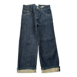 Eleventy Jeans tinta unita con Girovita Regolabile Blu per Bambina EX6P60 BLU ELEVENTY 