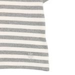 Eleventy T-Shirt tinta unita con Fantasia A Righe Panna per Bambina EX8P01 PANNA ELEVENTY 