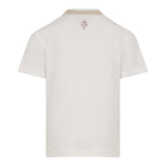 Eleventy T-Shirt Bicolore con Stampa Bianco per Bambino EX8P31X BIANCO ELEVENTY 