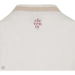 Eleventy T-Shirt Bicolore con Stampa Bianco per Bambino EX8P31X BIANCO ELEVENTY 