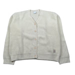 Eleventy Cardigan tinta unita Panna per Bambina EX9A30 PANNA ELEVENTY 