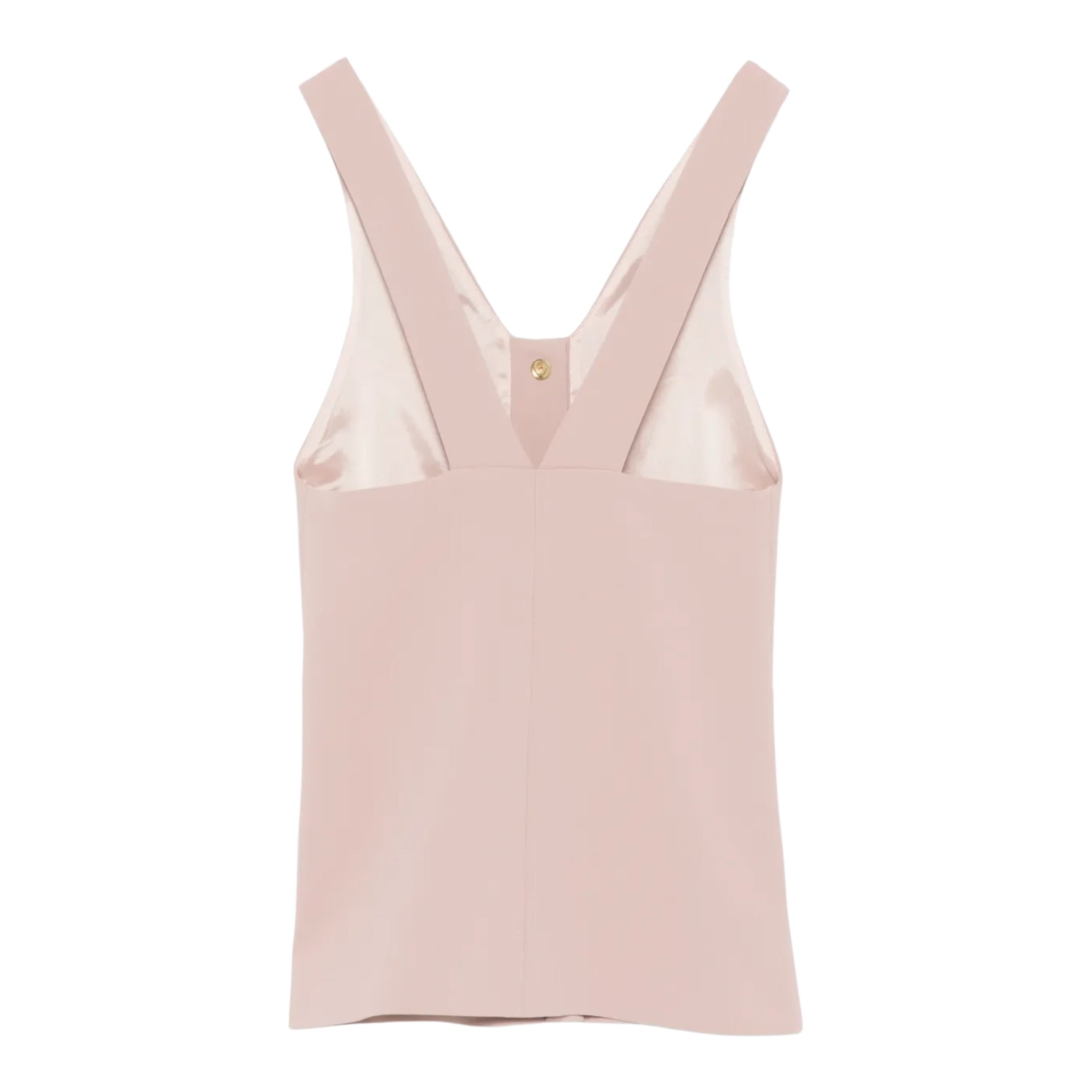 Elisabetta Franchi Salopette tinta unita con Bottoni Rosa per Bambina EFAB624 ROSA ELISABETTA FRANCHI 