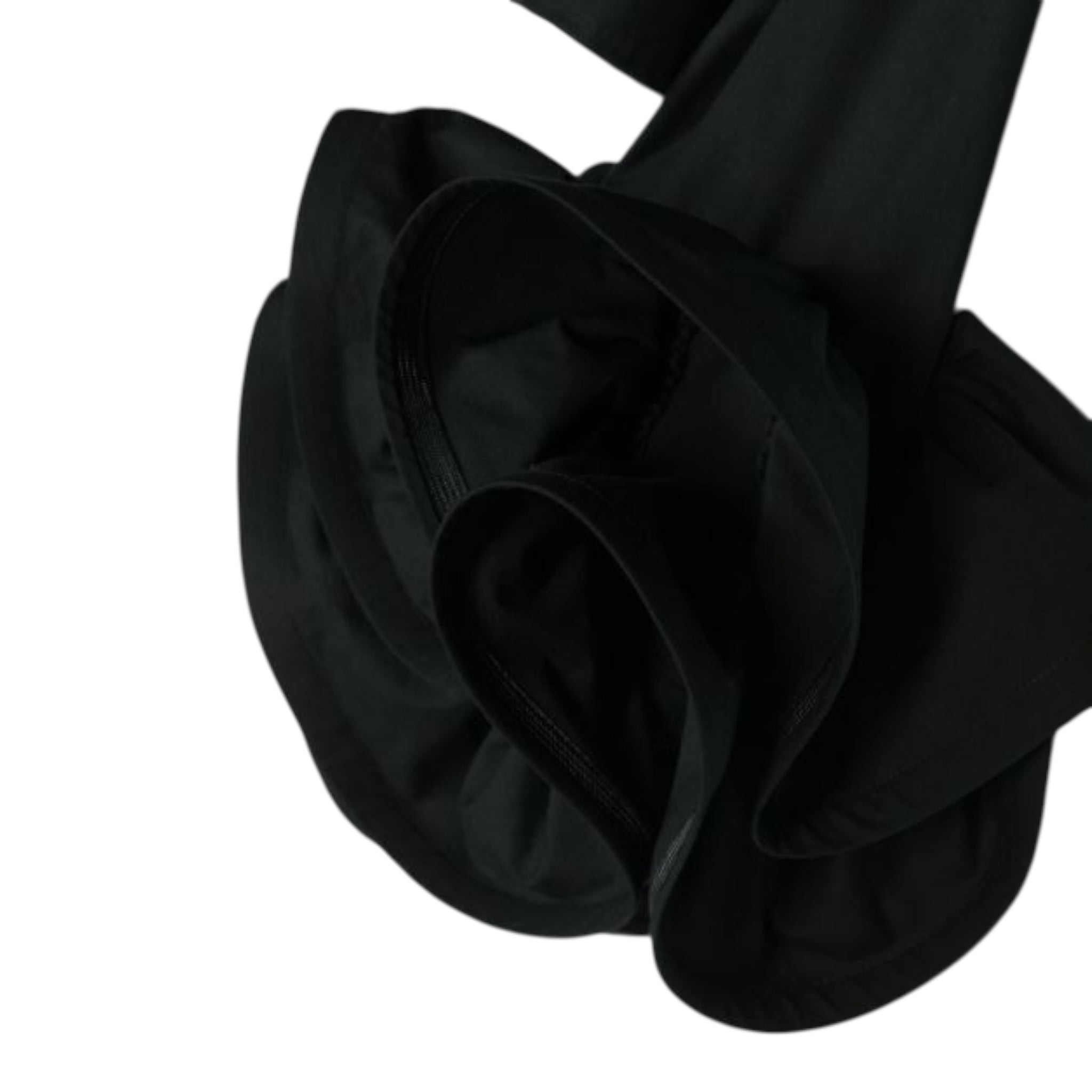 Elisabetta Franchi Camicia Manica Lunga tinta unita con Rouches Nero per Bambina EFCA207 NERO ELISABETTA FRANCHI 