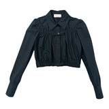 Elisabetta Franchi Camicia Manica Lunga tinta unita Nero per Bambina EFCA256 NERO ELISABETTA FRANCHI 