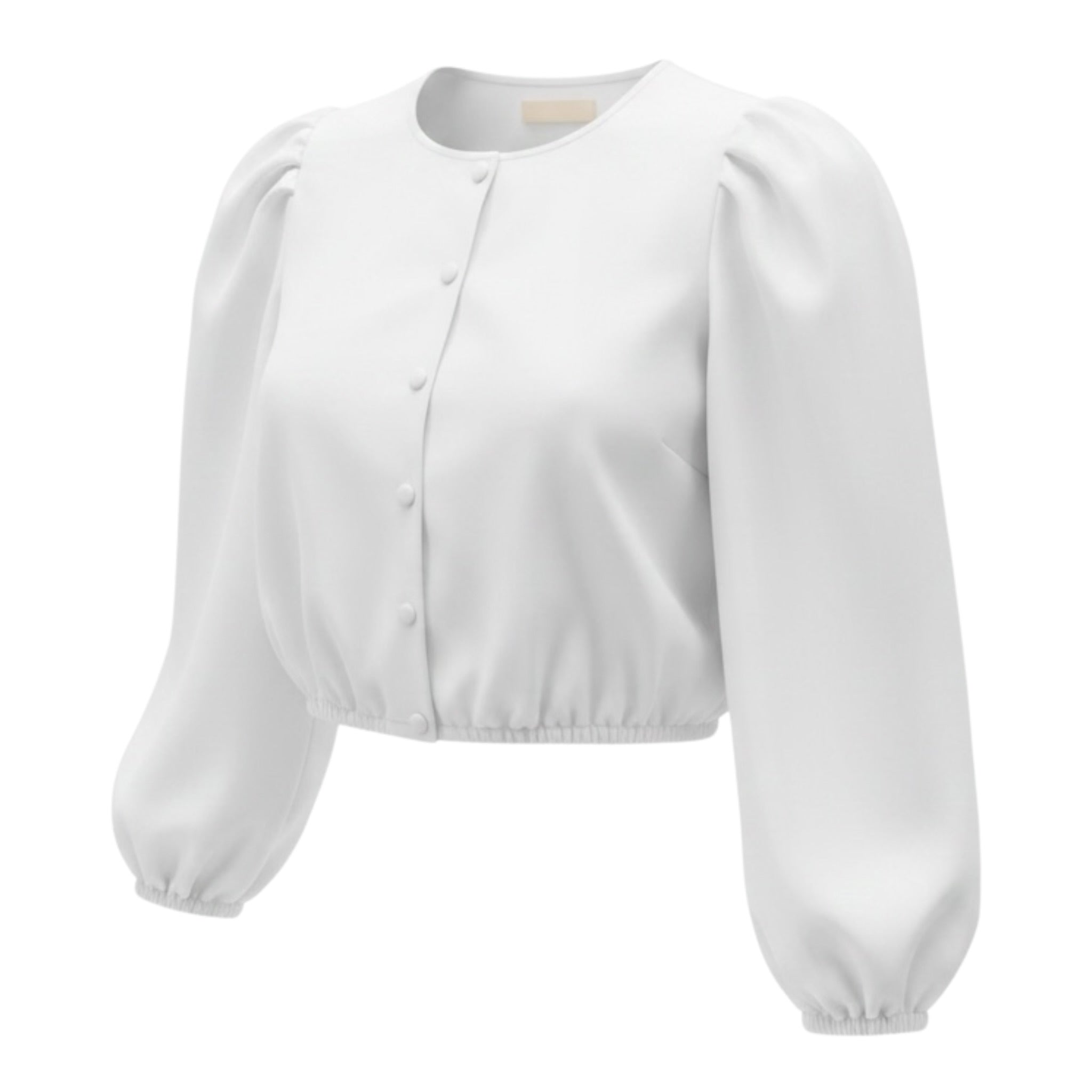 Elisabetta Franchi Camicia tinta unita con Bottoni Bianco per Bambina EFCA275 BIANCO ELISABETTA FRANCHI 