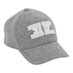 Elisabetta Franchi Cappello con Visiera tinta unita Grigio per Bambina EFCP023 GRIGIO ELISABETTA FRANCHI 