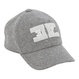 Elisabetta Franchi Cappello con Visiera tinta unita Grigio per Bambina EFCP023 GRIGIO ELISABETTA FRANCHI 