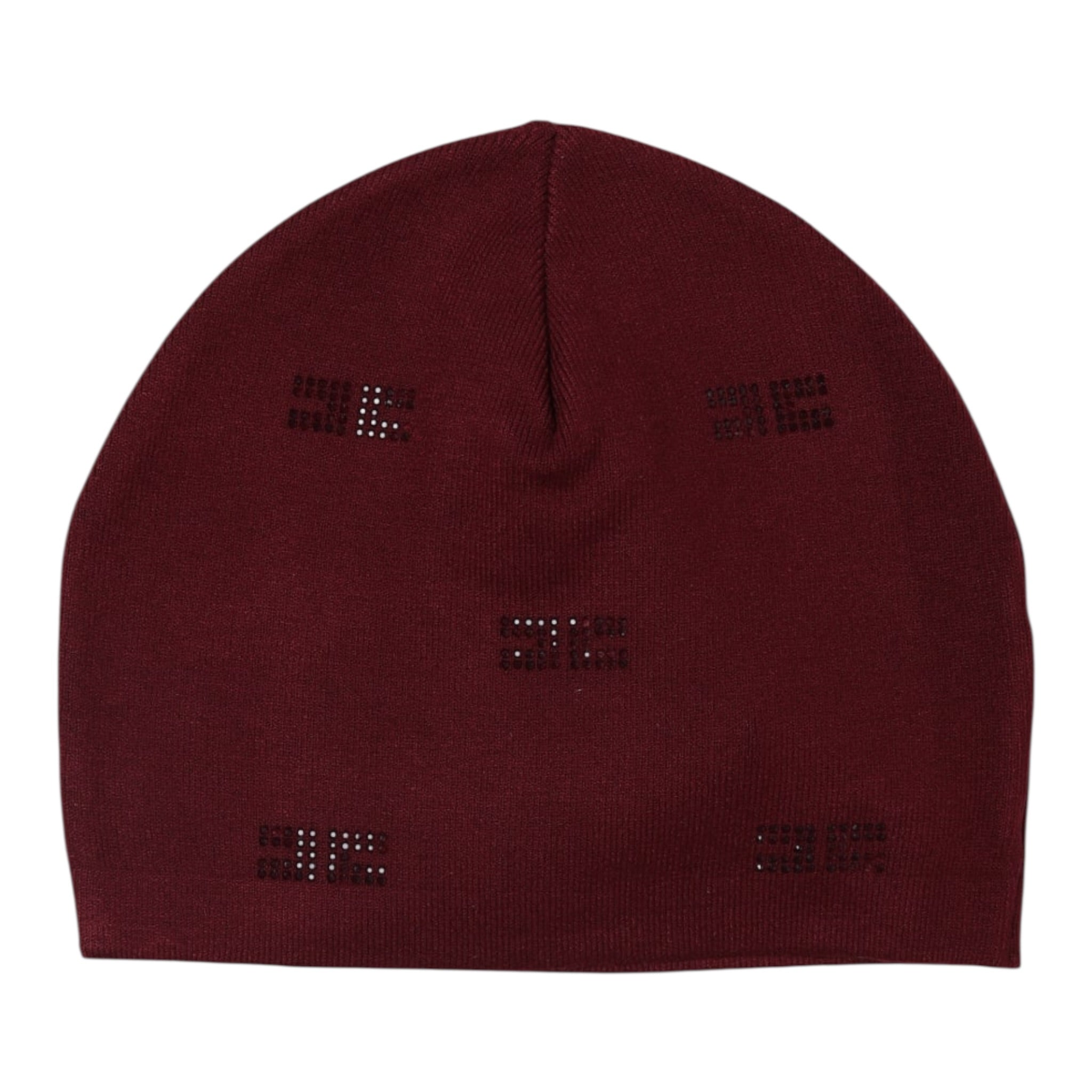 Elisabetta Franchi Cappello tinta unita con Brillantini Bordeaux per Bambina EFCP030 BORDEAUX ELISABETTA FRANCHI 