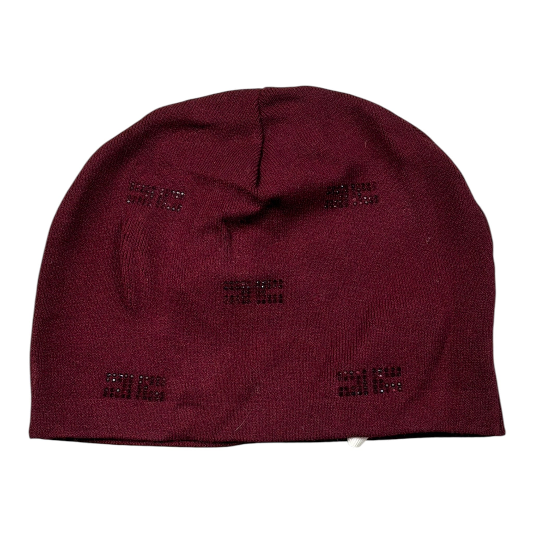 Elisabetta Franchi Cappello tinta unita con Brillantini Bordeaux per Bambina EFCP030X BORDEAUX ELISABETTA FRANCHI 