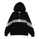 Elisabetta Franchi Felpa con Mezza Zip E Cappuccio tinta unita Nero per Bambina EFFE154 NERO ELISABETTA FRANCHI 