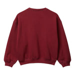 Elisabetta Franchi Felpa Chiusa Girocollo tinta unita Bordeaux per Bambina EFFE158X BORDEAUX ELISABETTA FRANCHI 